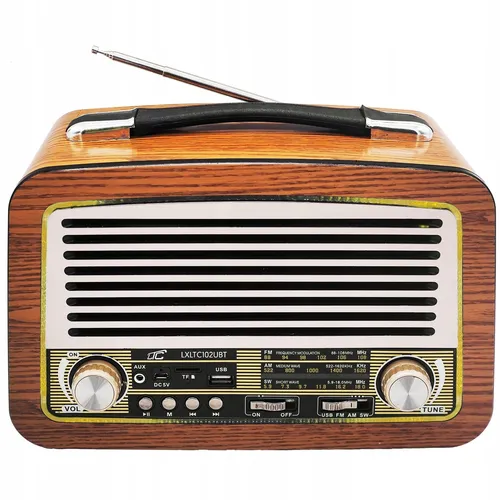LTC 102UBT Olza Tragbares Radio in braun von LTC