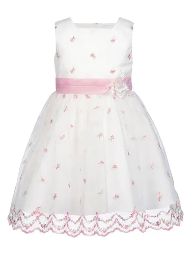 happy girls by Eisend Kleid in Weiß, Größe 110 in pink von Happy Girls