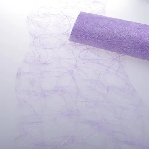 Deko AS GmbH Sizoweb Tischband Wellenschnitt Lavendel - Tischläufer aus semitransparentem Sizoweb, ideal für kreative Tischdekorationen bei Anlässen wie Hochzeiten oder Familienfesten. Vielseitig einsetzbar und in verschiedenen Farben und Schnitten erhältlich.