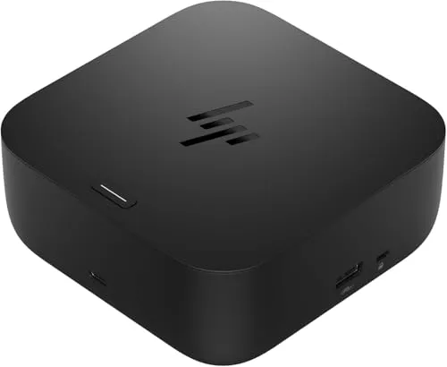 HP USB-C 100W G6 Dockingstation, Jet Black von HP