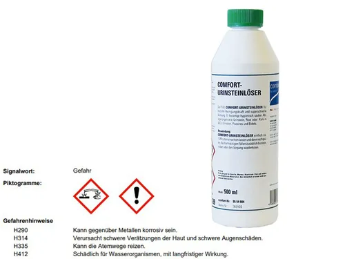 Sanit Comfort Urinsteinlöser 500 ml