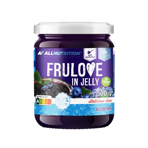 ALLNUTRITION FRULOVE IN JELLY Schokoladenbeere in Gelee 500 g