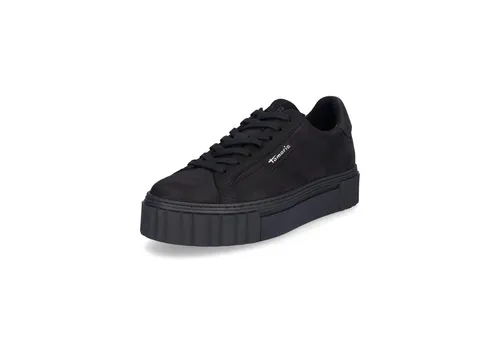 Tamaris Sneaker 1-23738-41 007 normal - Damen-Sneaker mit gepolsterter TOUCH-IT Decksohle für optimalen Komfort und Schnürverschluss zur individuellen Weitenregulierung.