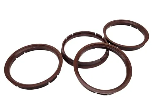 NAAA 4X Zentrierringe 73,0 auf 66,6 I 73,0-66,6 Braun Zentrierring
