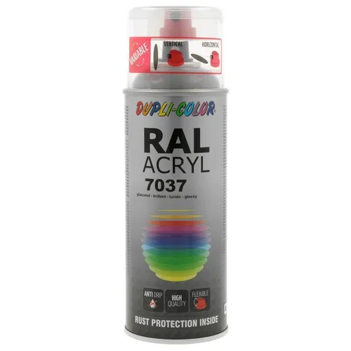 Dupli Color RAL-Lack RAL ACRYL RAL 7037 staubgrau glänzend 400 ml 710551
