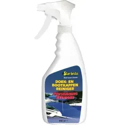 Star brite Persenning Reiniger 92122M - 650 ml Flasche - Boot-Zubehör zur effektiven Entfernung von Dreck und Flecken auf Bootsplanen und Segelpersenningen, sorgt für eine ganzjährige Pflege und ist geeignet für alle Stoffe, inklusive Sunbrella®.
