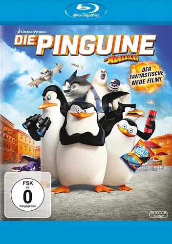 Die Pinguine aus Madagascar (DreamWorks) # BLU-RAY-NEU
