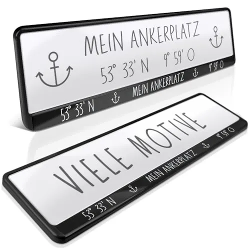 Kennzeichenhalterungen von schildEVO