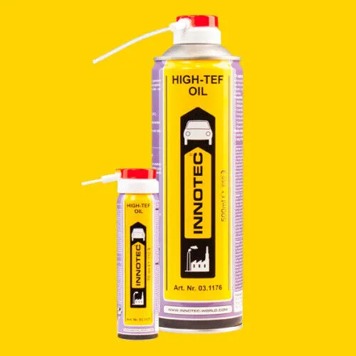 Innotec High-Tef Oil Teflonöl 500 ml - Hochwertiges Teflonöl für vielseitige Anwendungen, schützt und schmiert zuverlässig, ideal für Heimwerker und Profis.