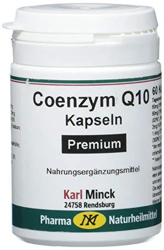 Karl Minck Coenzym Q10 Kapseln Premium 100mg, 60 Kapseln