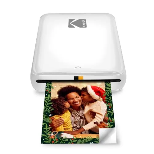 KODAK Step Sofort-Smartphone-Fotodrucker - Tragbarer Mini-Farb-Mobilfotodrucker, Bluetooth-kompatibel, ideal für sofortige 2x3 Klebefotos