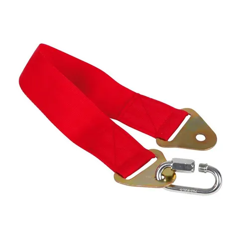 Sport-Thieme Turnring Aufhängegurt - Turngeräte, äußerst strapazierfähiges Gurtband mit Schraubverschluss, belastbar bis ca. 350 kg - ideal für sichere Befestigungen von Schaukeln oder Geräten.