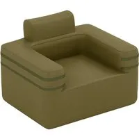 Costway Aufblasbares Sofa Camping mit integrierter Pumpe - Bequemes Ein-Personen-Sofa für drinnen und draußen. Mit integrierter Pumpe für schnelles Aufblasen und robustem Oxford-Stoff bietet es optimalen Komfort und einfache Pflege.