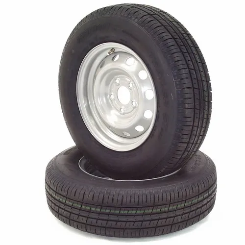 Apex Anhänger Komplettrad 185R14C 5x112 - 2 Stück - 2 Stück hochwertige Anhänger-Kompletträder 185R14C mit robuster Stahlfelge und M+S-Reifen. Ideal für Anhänger und Wohnwagen, bietet hohe Tragfähigkeit und einfache Montage für sicheren Einsatz.