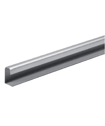 Hettich Türleiste 9136121, 25 mm, silber