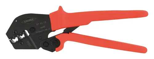 Knipex Crimp-Hebelzange für Aderendhülsen 35 + 50mm² - 97 52 19 - Crimpwerkzeuge für präzise Verbindungen, mit ergonomischem Design für optimalen Kraftaufwand und hohe Langlebigkeit.