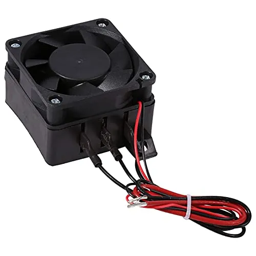 Heizlüfter Auto 100W 12V Elektrische PTC-Heizung Autolüfter-Luftheizkörper Energiesparender Heizelement Auto Fan Lufterhitzer Konstante Temperatur Heizelement