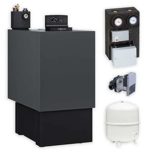 Produktbild Viessmann Vitoladens 300-C Öl-Brennwert-Kompaktheizkessel Paket BC3B 24 kW