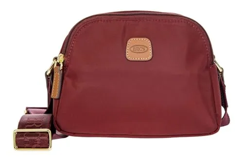 Bric's Umhängetasche Schultertasche X-Bag Shoulderbag Bordeaux weinrot