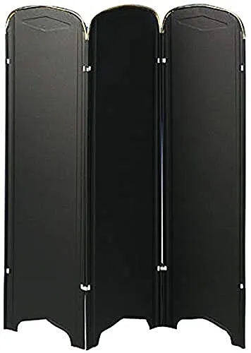 Produktbild Vigor Hitzeschutz mit drei Türen, Schwarz Anthrazit H.Cm.115