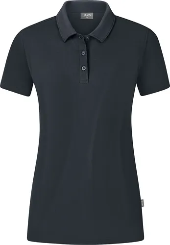 Jako Damen Polo Organic Stretch C6321 grau 36 - Hochwertiges Poloshirt aus 94% Baumwolle, ideal für Fußball und Freizeit. Der Regular Fit sorgt für optimalen Tragekomfort und Bewegungsfreiheit.