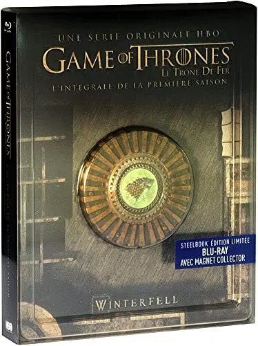 Game of Thrones Steelbook komplette Staffel 1 - EU IMPORT mit deutscher Sprache - mit Magnet