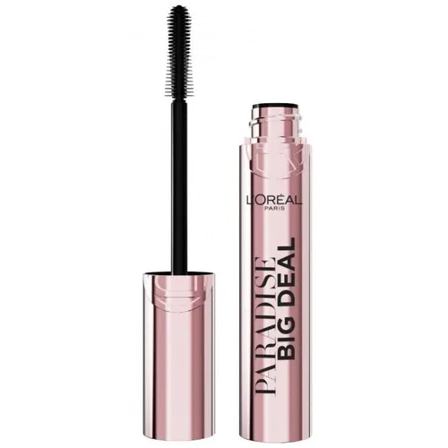 L'Oréal Paris Paradise Big Deal Mascara - Mascaras für endlos lange Wimpern und gleichmäßiges Volumen, wischfest und ideal für empfindliche Augen, ohne Verklumpen oder Verkleben.