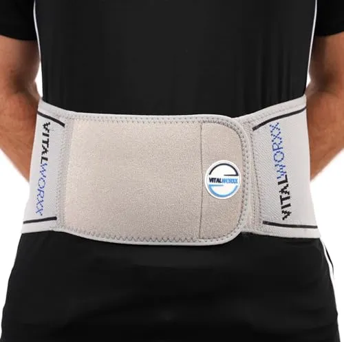 VITALWORXX Rückengurt VITALSOFT - Medizinische Verbrauchsmaterialien für den Rücken, bietet aktive Unterstützung und sanfte Haltungskorrektur für mehr Komfort und weniger Verspannungen im Alltag.
