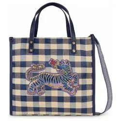 Oilily Check Shopper Tasche 30 cm – stilvoll und praktisch - Die Oilily Check Shopper Tasche 30 cm in Blau vereint modernes Design mit hoher Funktionalität. Ideal für den Alltag, bietet sie ausreichend Platz und ist ein echter Blickfang.