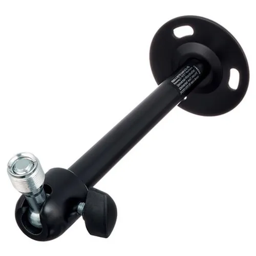 K&M 24350 Universal Wall Bracket - Lautsprecher Zubehör - Flexibler Gelenkarm für Wandmontage mit 3/8