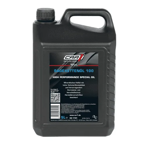 Sägekettenöl 100 5 Liter DIN/ISO: 51757 mineralisches Haftöl Motorkettensägen