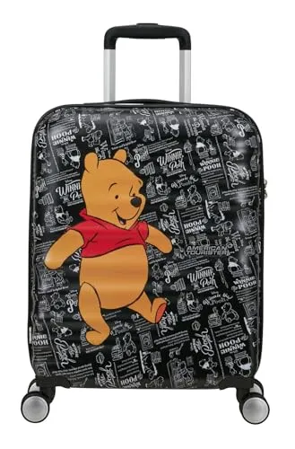 American Tourister Wavebreaker Disney FL - Spinner S, Handgepäck 55 cm, 36 L, Mehrfarbig (Winnie The Pooh)