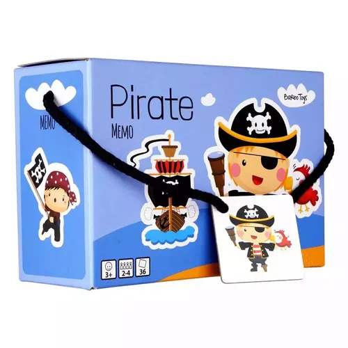 Memory dla dzieci 36el Piraci Cass film 5704976055167
