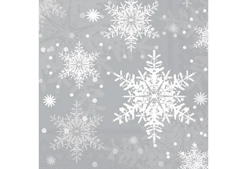 Papierservietten Silber von Ambiente