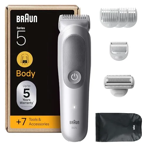 Braun Bodygroomer Series 5 – Elektrischer Körperrasierer für Herren