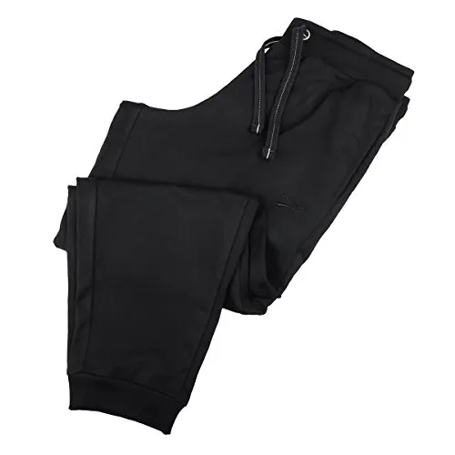 Redfield Schwarze Sweathose Übergröße Stan, Größe:3XL - Sport – Jogginghosen für Herren, hochwertige Übergrößen Herrenmode bis 10XL, formstabil und optimale Passform durch elastischen Bund und Polyesteranteil.