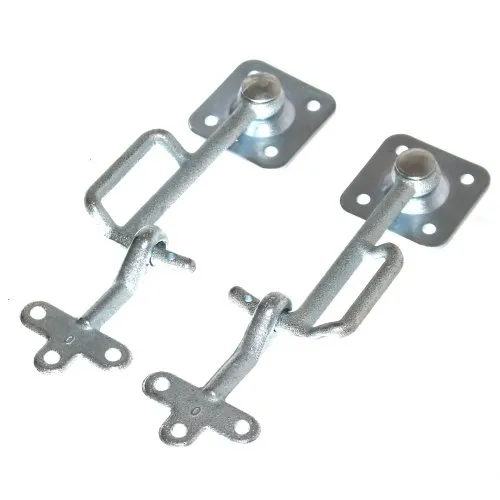 Old-Harvest Haken & Öse Set 4-tlg für Anhänger Klapphaken Einfallöse rechts links Klappe Sicherung Neu