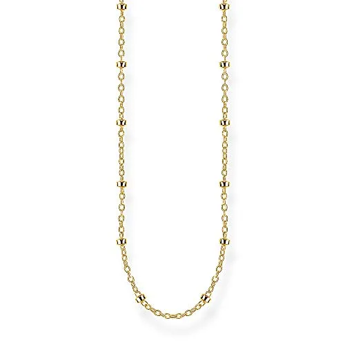 Thomas Sabo Damen Kette Erbskette 925 Sterling Silber - Elegante Damenkette aus 925er Sterlingsilber mit vielseitigen Kombinationsmöglichkeiten. Perfekt als individuelles Geschenk für besondere Anlässe!