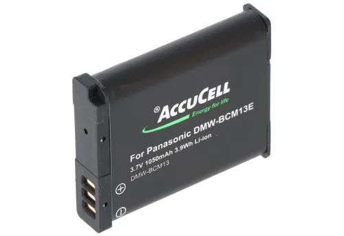 AccuCell DMW-BCM13 Akku von AccuCell kompatibel für Panasonic DMW-BCM13E Akku Akku 900 mAh (3,7 V)