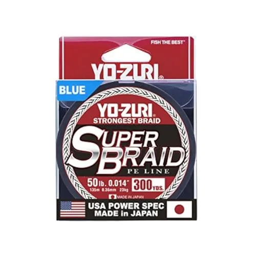 Produktbild Yo-Zuri Super Braid Spule, 274 m, 6,8 kg Schnur, Blau