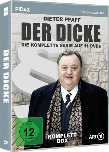 Der Dicke - Komplettbox: Die komplette 52-teilige Serie mit Dieter Pfaff - Filme, humorvolle Krimiserie mit charismatischem Hauptdarsteller, die spannende Unterhaltung für die ganze Familie bietet.
