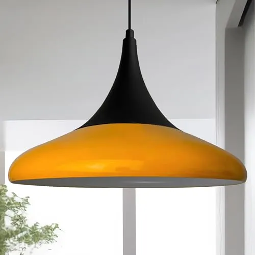 bamyum Paladin Hängelampe Dunkelgelb Ø35cm in gelb von Bamyum