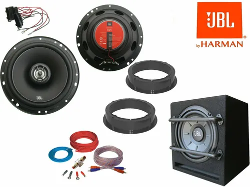 JBL Komplett Lautsprecher Subwoofer Set für VW Golf 4 IV (1997-2003)