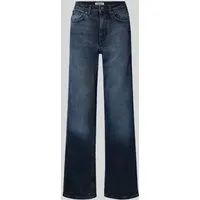 ONLY Female Jeans ONLJUICY mit weitem Bein - Jeans mit hoher Taille und weitem Beinschnitt, ideal für Komfort und Stil, bietet viel Platz von der Hüfte bis zum Knöchel.