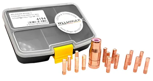 MAG-Set 4 Fülldraht-Ausrüstkit MAG Schweißgarnitur Brennertyp MB 150 - WELDINGER
