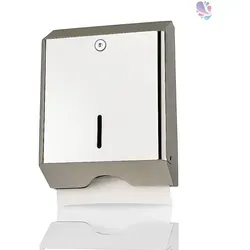 Falthandtuchspender INOX Z600 – Edelstahl, robust & abschließbar - Der Falthandtuchspender INOX Z600 aus hochwertigem Edelstahl bietet Platz für 600 Faltpapiere. Ideal für stark frequentierte Bereiche, schützt die abschließbare Konstruktion vor Diebstahl und sorgt für Hygiene.