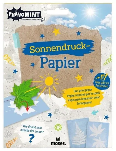 PhänoMINT Sonnendruck-Papier von moses