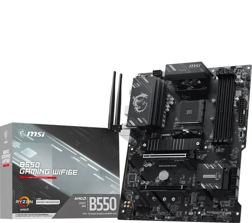 MSI B550 Gaming Wifi6E AM4 Mainboard ATX