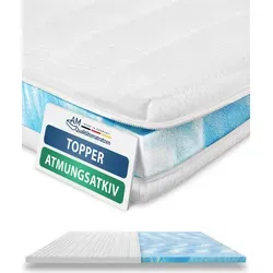 Atmungsaktiver Matratzentopper 100x220cm