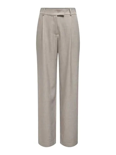 ONLY ONLLINDA HW STR Mel Pants CC TLR - Modische Damenhose von ONLY, ideal für vielseitige Outfits und komfortables Tragen im Alltag.